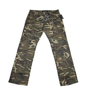 Nick Danger Camo Cargo‎ Pants Men's Size 34x30 Slim Fit Casual Urban Streetwear